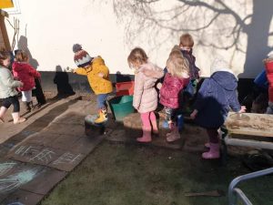 Snow play